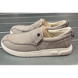 Vionic‎ Seaview Sneakers Shoes Mens Size 9 Gray Comfort Slip On Beach Casual